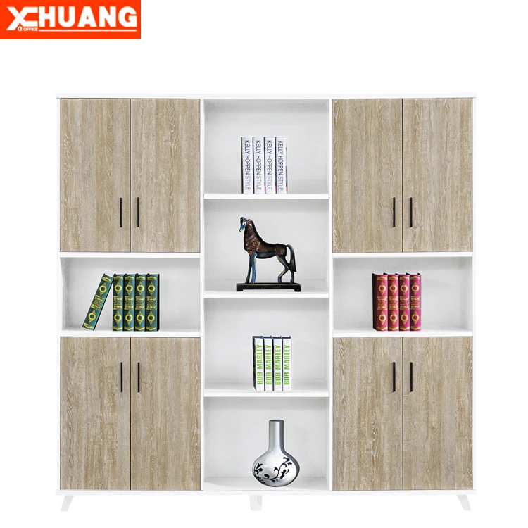 
Wholesale high end book case executive wooden office document back cabinet for manager 