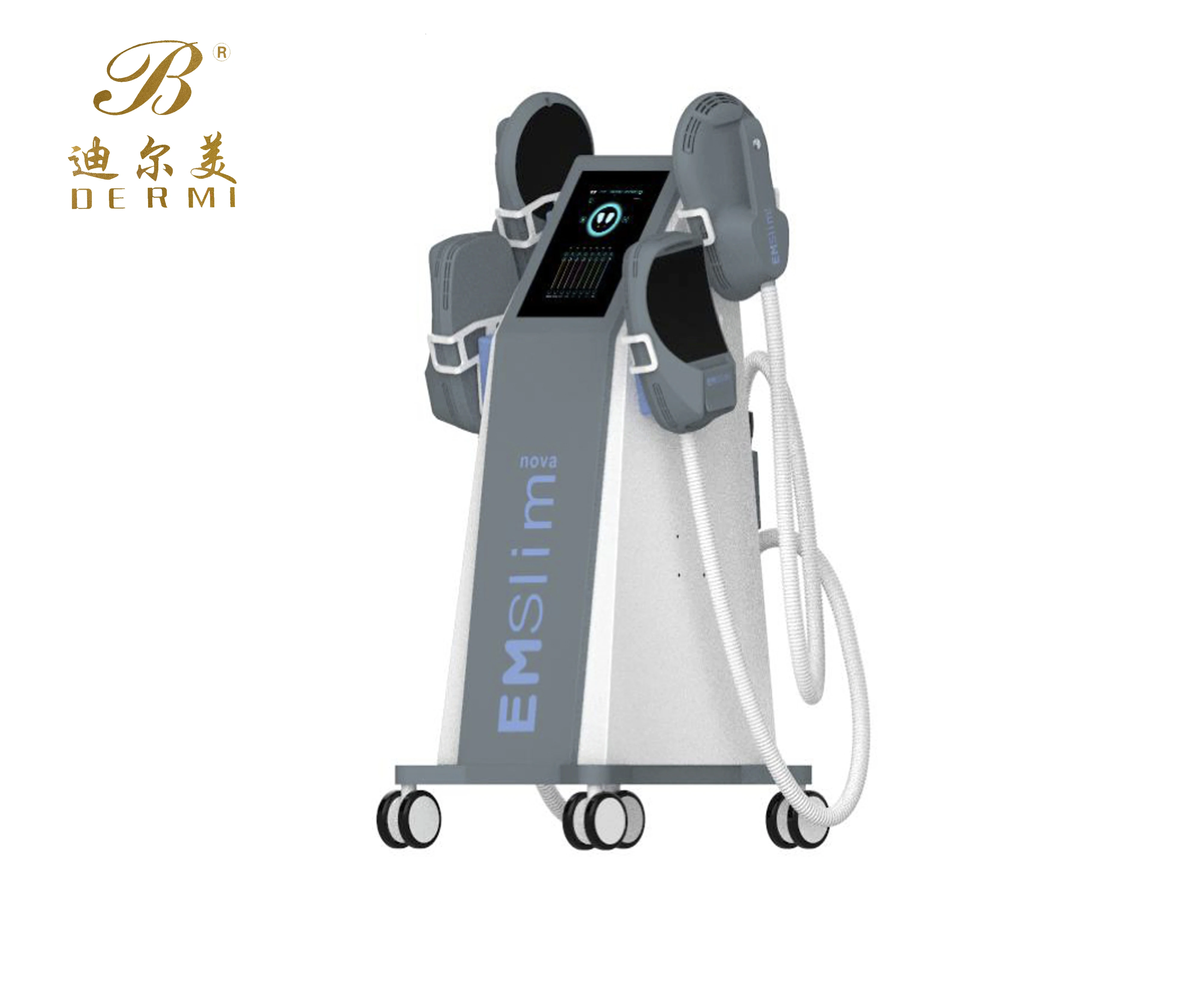 Emslim Nova Aesthetics EMT Slimming Machine RF 4 Handles Body Sculpt muscle EMSlim NEO With RF Fat Burning gym use