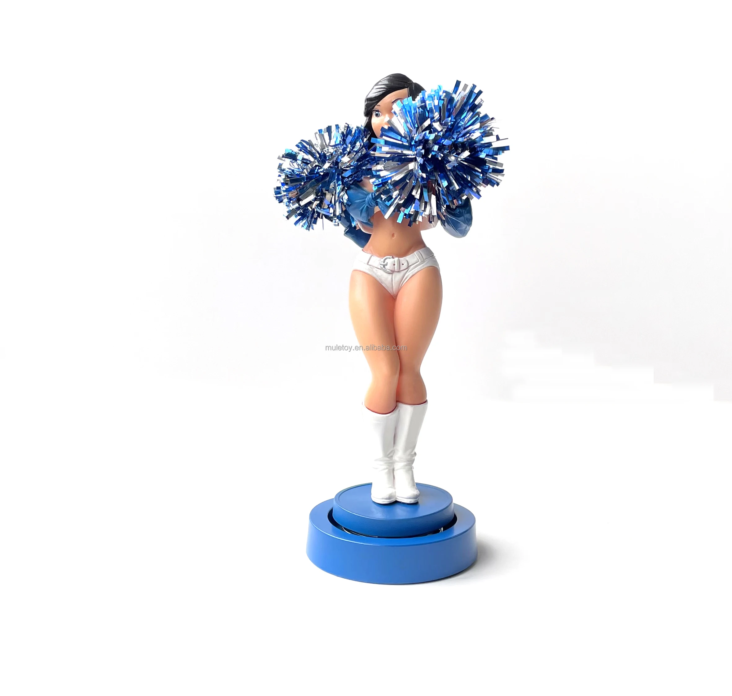 Hot Sales Popular Anime Girls Cheerleader Cartoon Toys Anime Girl Action Figure