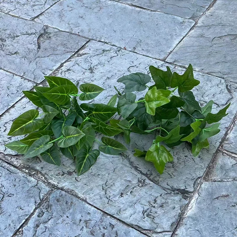 Artificial Greening Tropical Leaves Home Decor New Style 7 Branches Artificial Grass Plastic Plants Leaves Shrubs