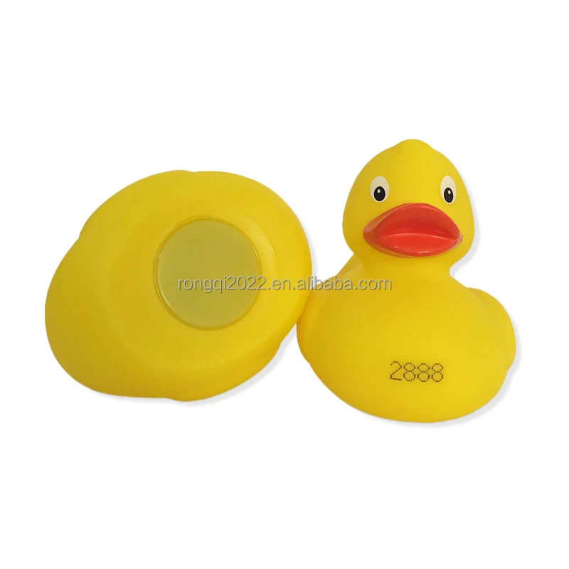 Оптовая продажа, дешевая плавающая игрушка, утяжеленная роторная Клубная желтая гоночная утка с индивидуальными серийными номерами