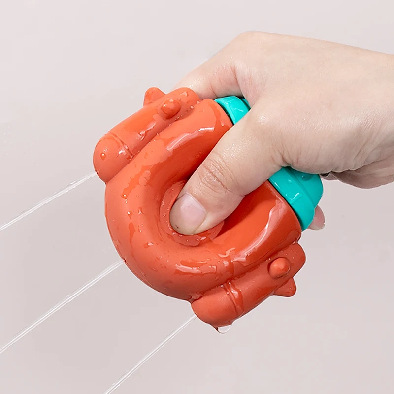 Лидер продаж силиконовые игрушки для детской ванны с логотипом на заказ легко чистить Детские Игрушки Новое поступление Товары детей