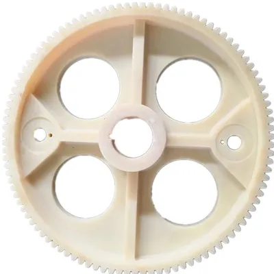 Custom large plastic gear for sale cnc machining pom nylon parts peek plastic planetary gears spur gear