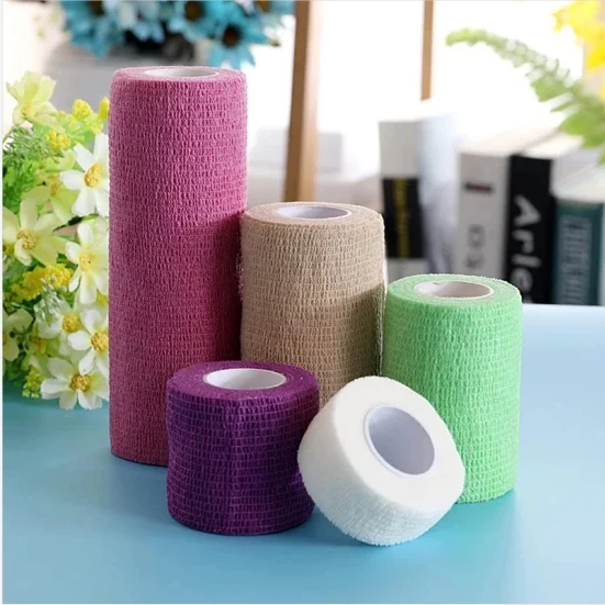 Joint Protection Self Adhesive Non-Woven Cohesive Bandage Bandage for medical