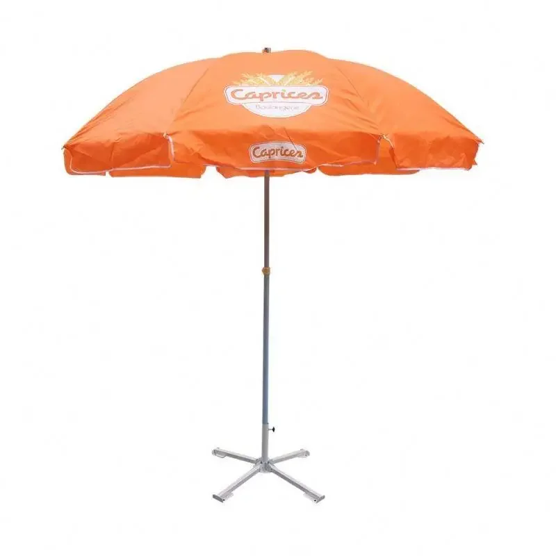Commercial Grade Beach Sunshade Outdoor Beach Umbrella Custom Sun Umbrella