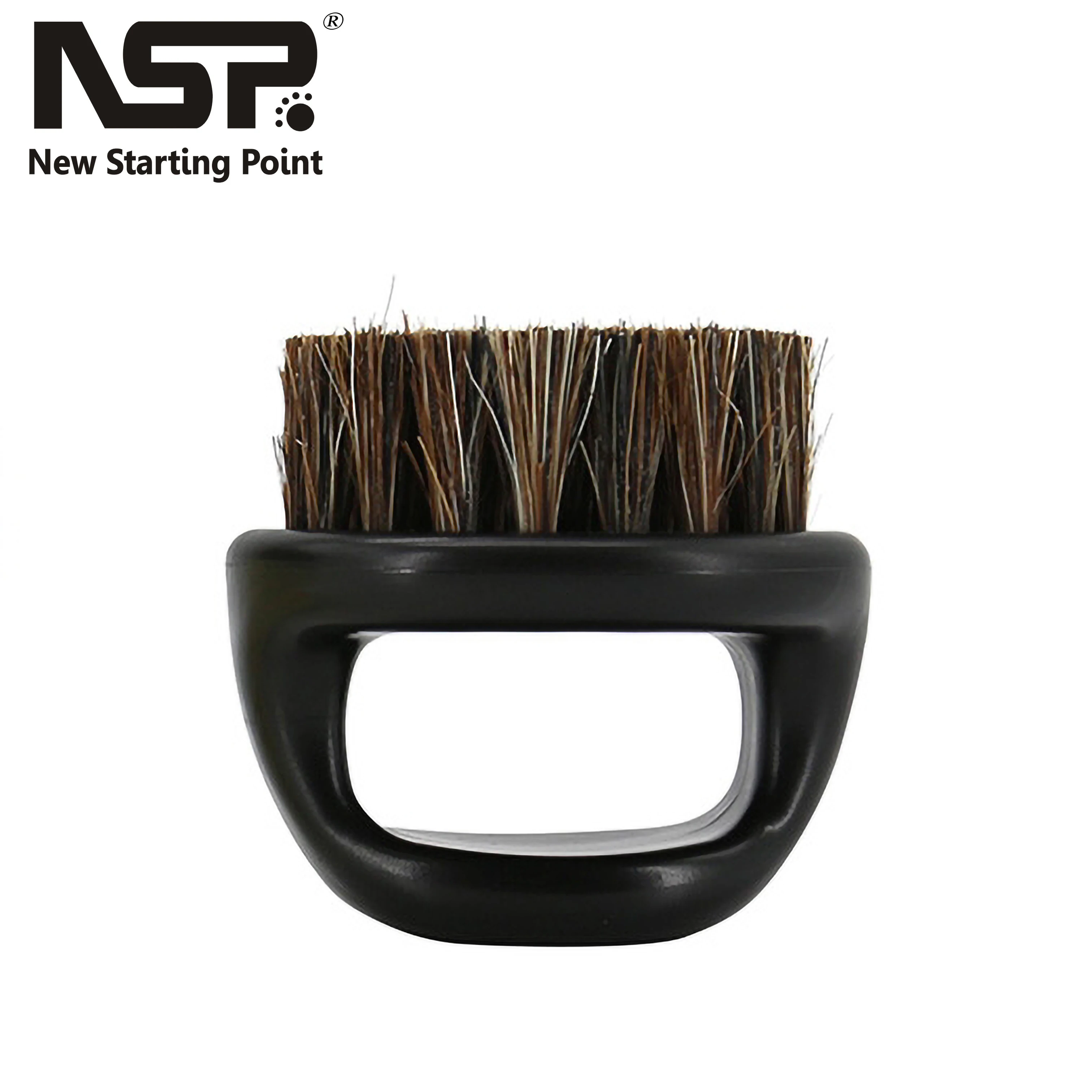 Professional Salon Beauty Care Shaving Tools Barber Clean Broken Hair Shaving Soft Neck Face Fiber Brush