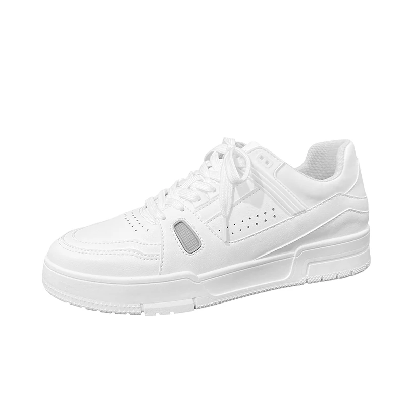 Custom Made Fashion Platform Leather Upper Private Label Shoes Men High Top Casual Sneakers Shoes