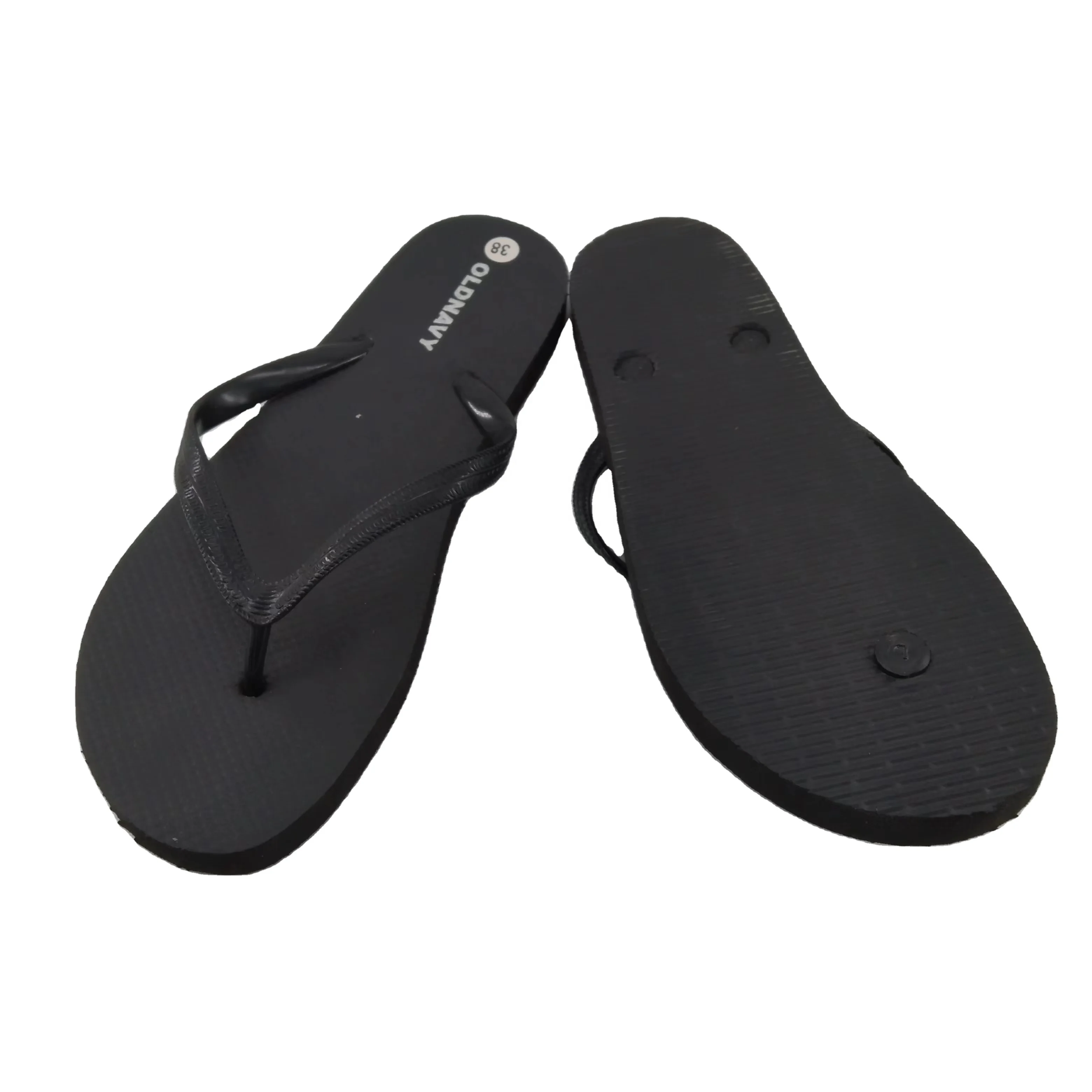 Wholesale Slippers Beach Slippers Outdoor Black Sublimation Flip Flops Pvc Men Flip Flop Slippers Summer EVA Waterproof Shoes