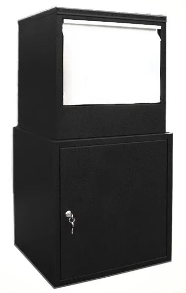 2024 New Design Stainless Steel Freestanding Parcel Drop Box for Apartment Use