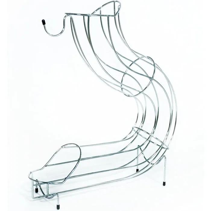 S Shape Wire Fruit Basket with Banana Hook