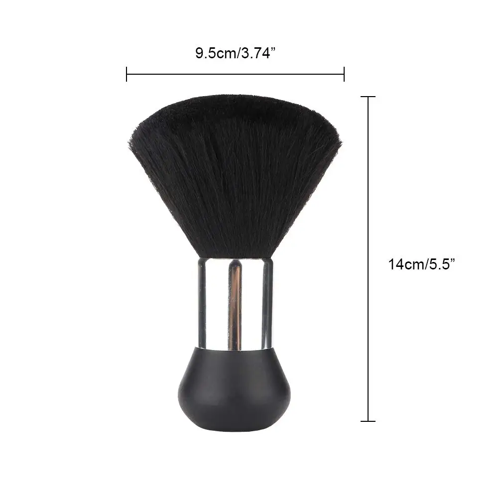 Professional Soft Black Stylist Barber Hair Hairbrush Neck Face Hair Removal Duster Brushes