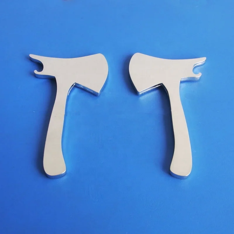 
Die Cut Hatchet Shape Metal Bottle Opener 
