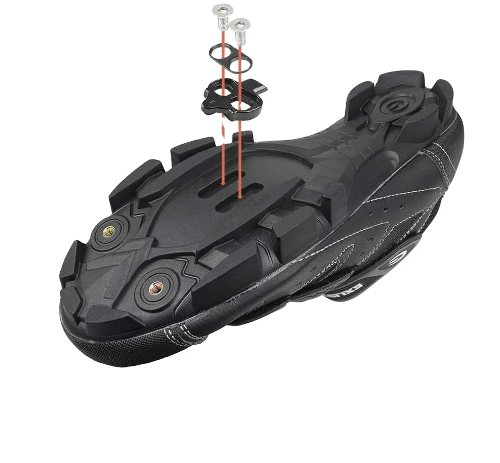 Wholesale Price Bike Cleats Single Direction Release Bicycle Cleat Set Indoor Outdoor Compatible