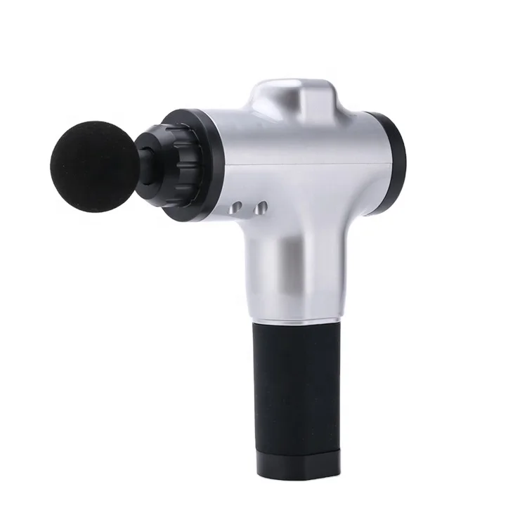 High Quality Customizable 2021 percussion fascia massage gun with lcd screen