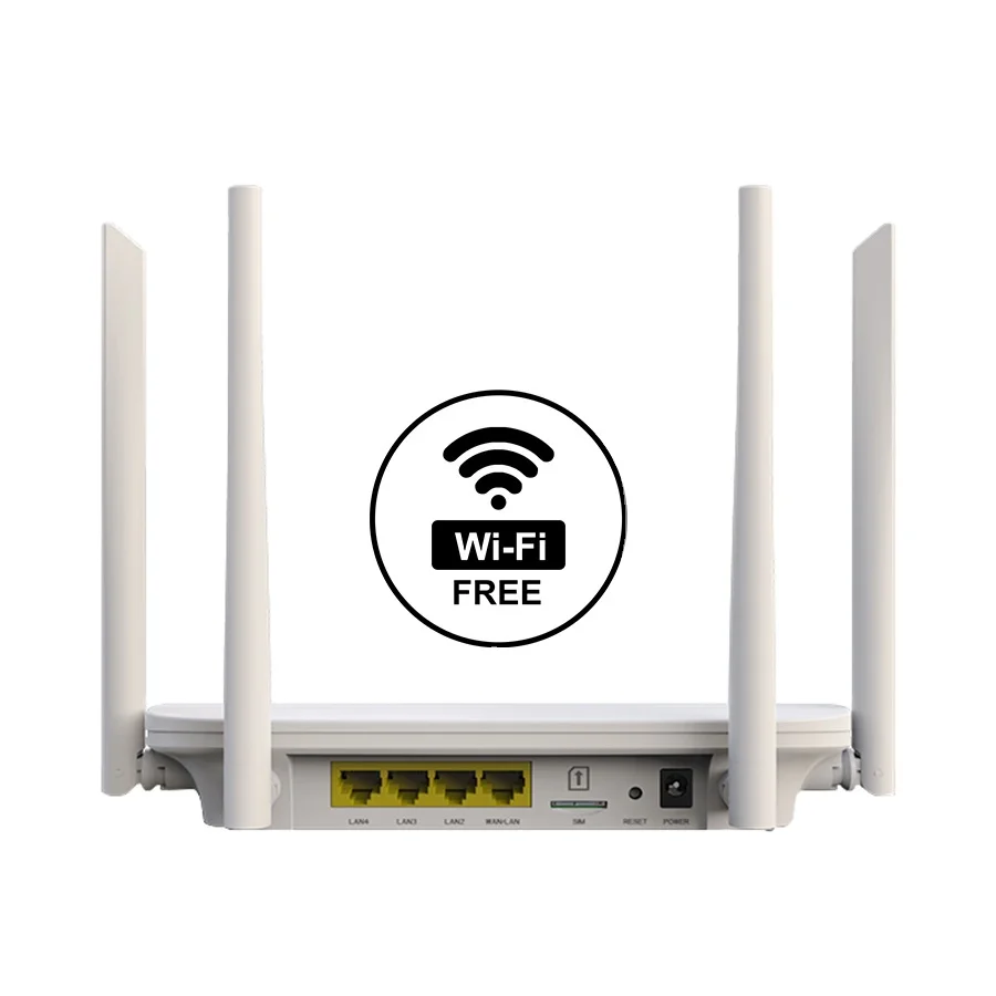 LC117 LTE CPE 4G Router 300m CAT4 32 Wifi Users RJ45 WAN LAN Wireless Modem 4G SIM Card Wifi Router