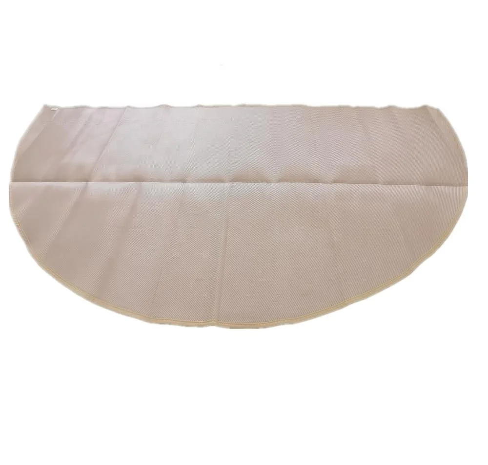 Bell Tent floor matting 4M 5M 6M 7M 8M beige color recycled polypropylene half moon Matting