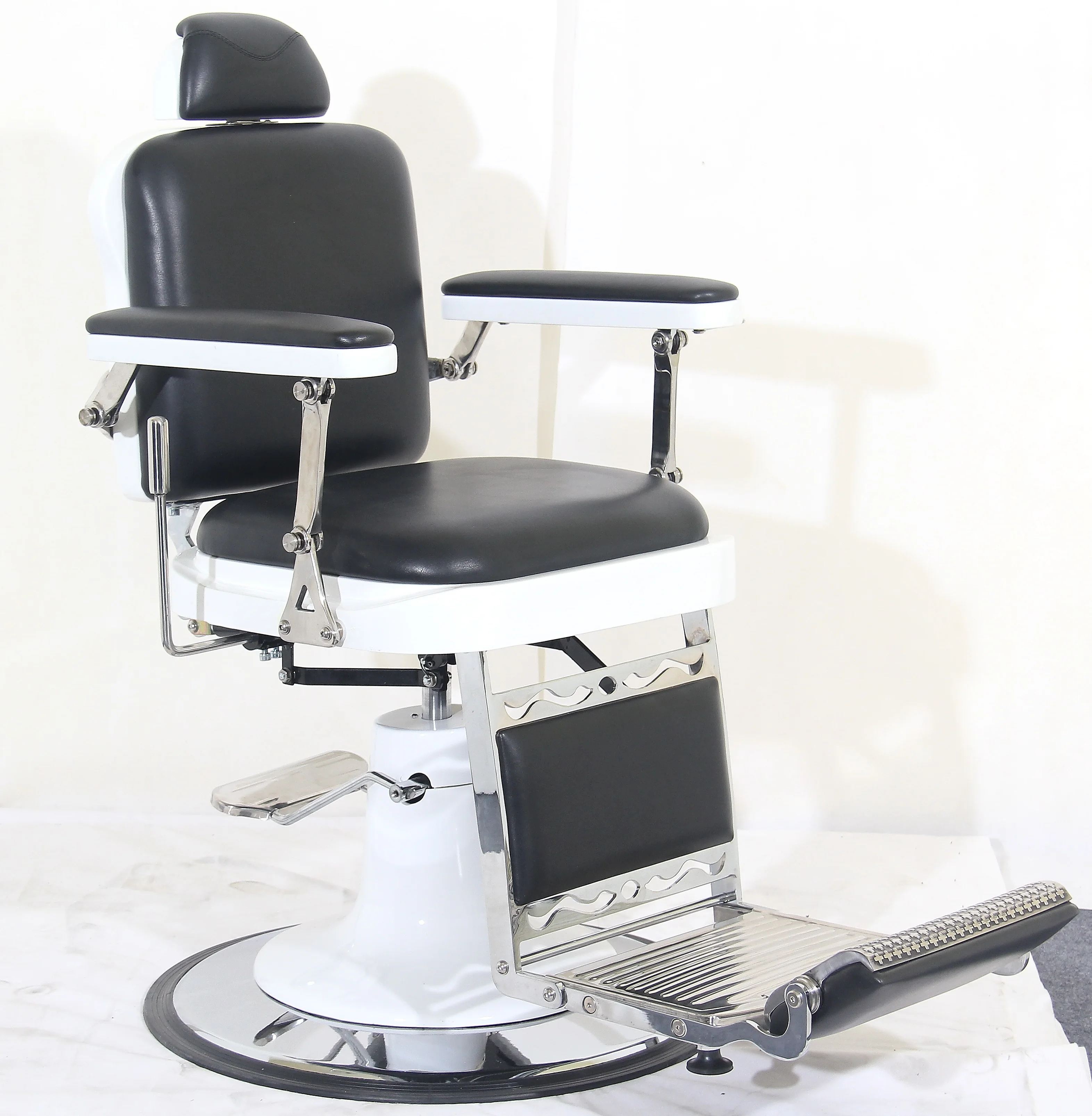 Hot Selling Barber Chair Wholesale Latest Modern Black Ladies Men Barber Chair Hair Salon Barber Chair Hairdresser