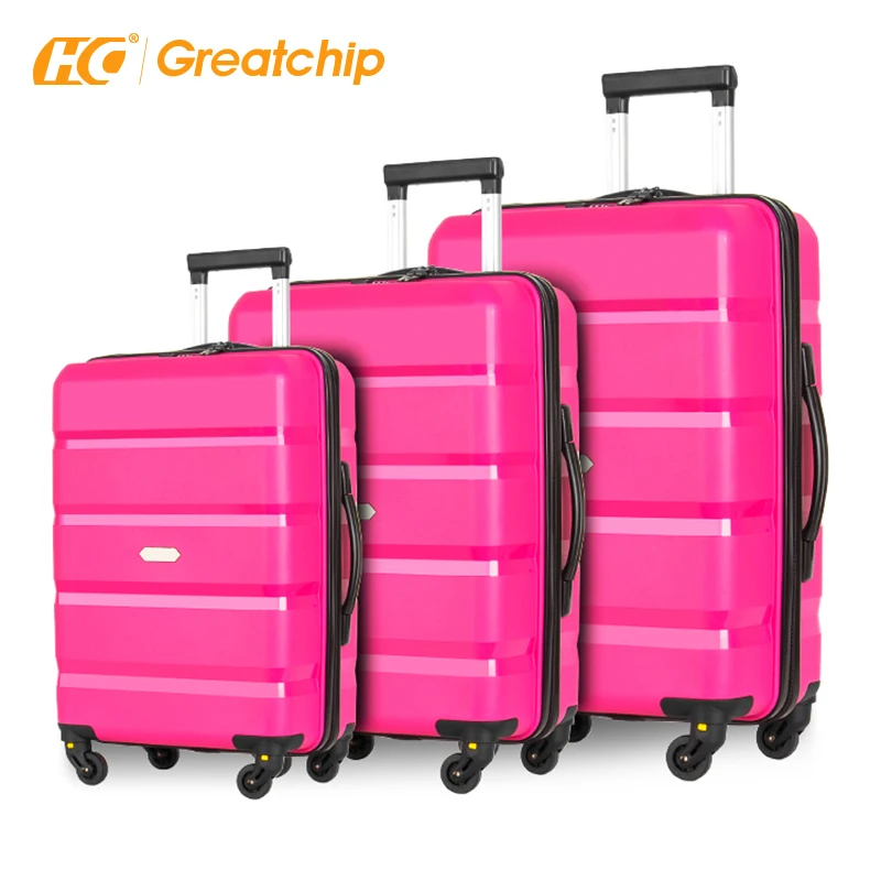 Abs hardshell cabin custom tag suitcases cart carry on trolley travel bags luggage sets