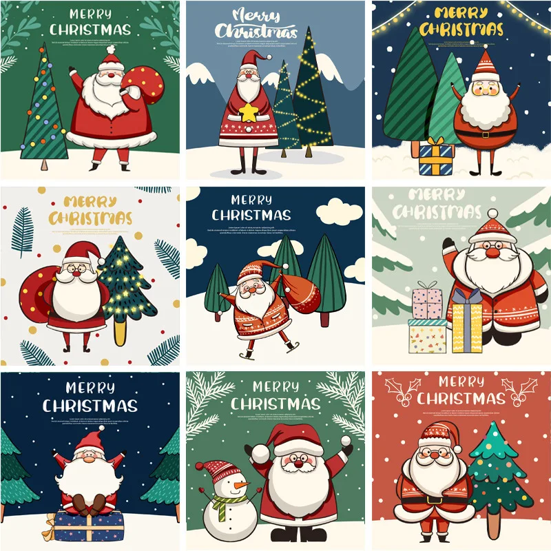 30 Pack Mini Christmas Greeting Cards Christmas Present Charity Cards