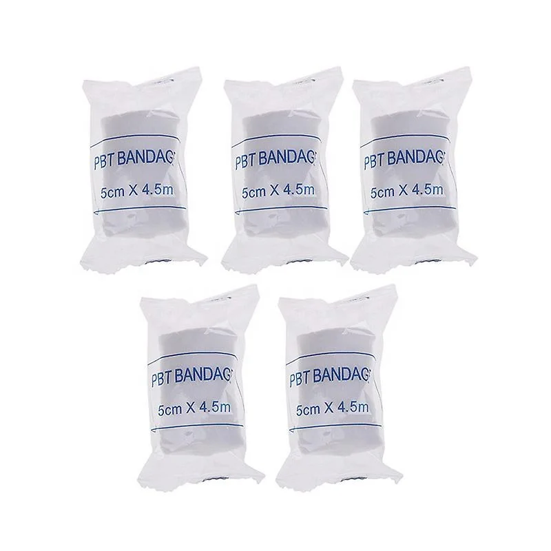 Manufacturer Customized logo PBT gauze bandage white color