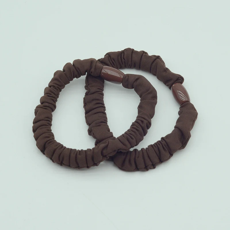 Small Ice Silk Cloth Crinkle Hair Scrunchies Satin Elastic Hair Bands Ponytail Holder Rope For Women Girl Headwear Hair Accessor