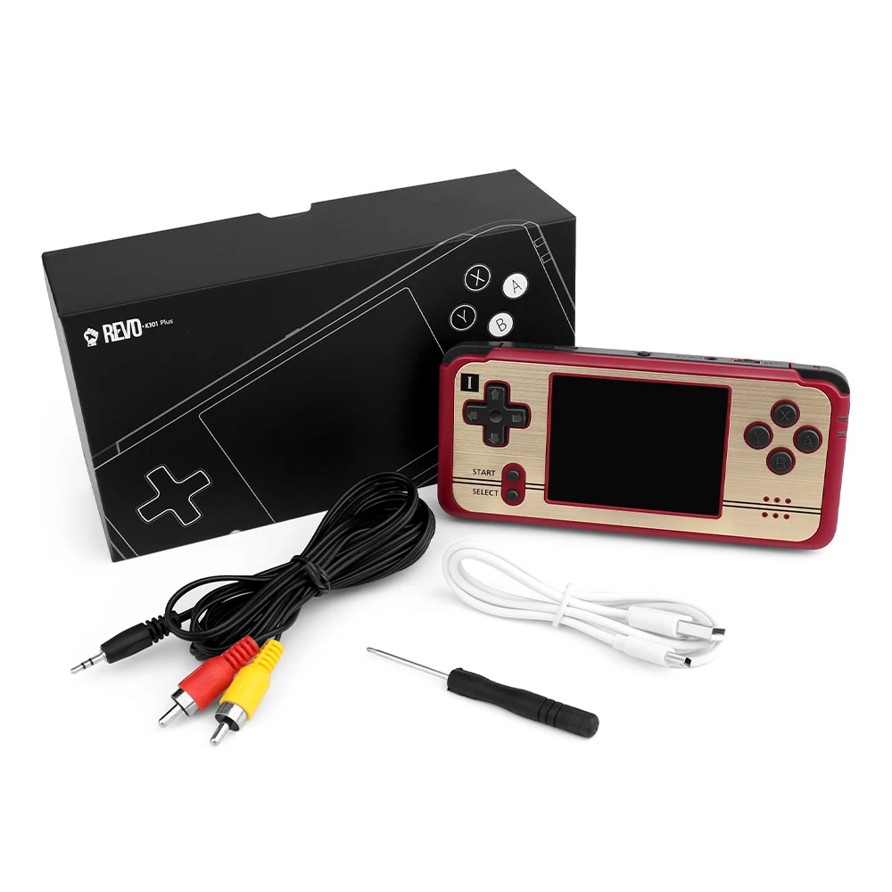K101 Protable Game Console 3.0 Inch HD Screen Retro TV Video Gaming Player Support GBA Games