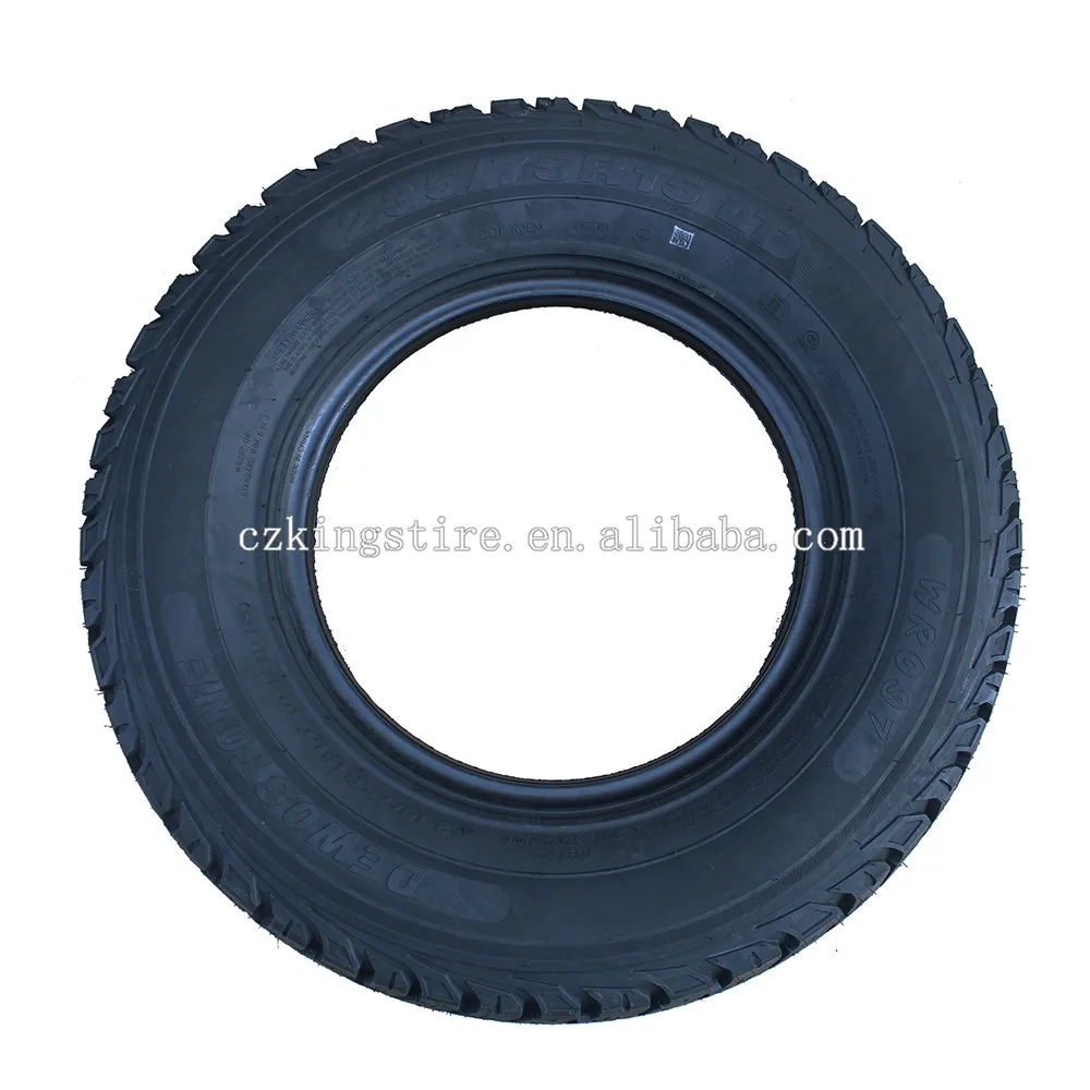 hot sale 235/75R15LT tire with steel wheel