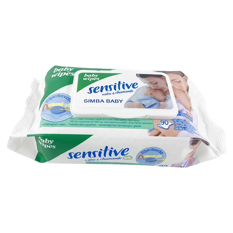 Customized Private Label Baby Sensitive Johnsons Wet Baby Wipes