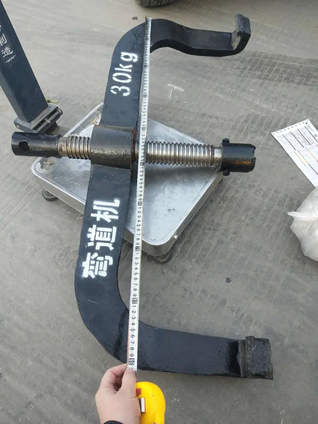 30lb manual rail bender for railroad