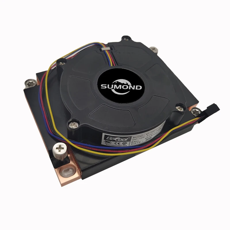 205 Вт прямоугольный 1u серверный активный ЦП радиатор LGA3647 кулер для ЦП