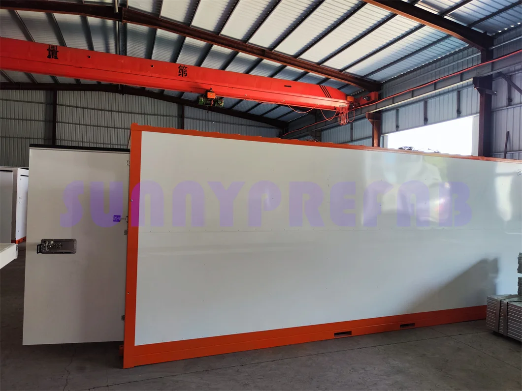 steel material prefab assemble mobile stackable container storage self storage foldable container portable storage units