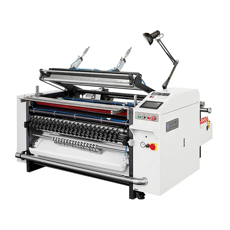 1200mm Automated paper feeding cash register plotter paper rolls thermal paper slitting rewinding machine