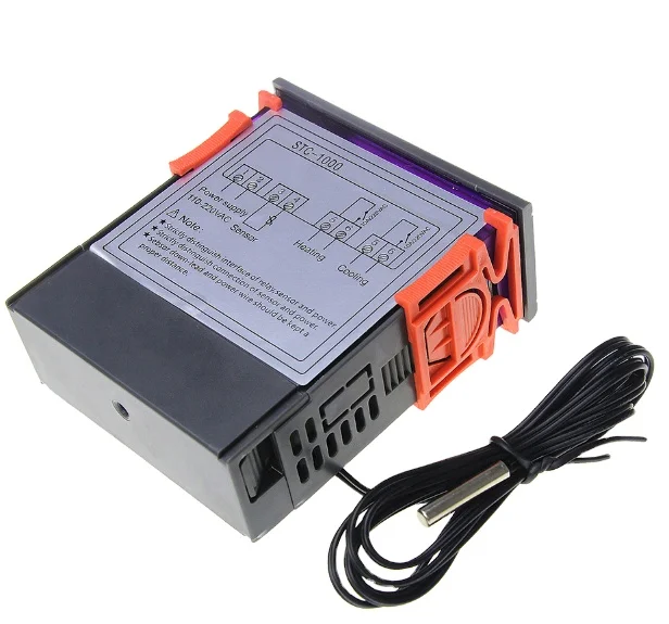 STC-1000 DC24V LED Digital Temperature Controller Thermostat Thermoregulator Incubator Relay Heating Cooling