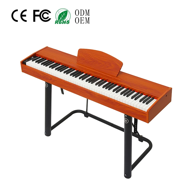 Black keyboard piano 88 key weighted digital piano professionnel music keyboard  portable  electronic piano