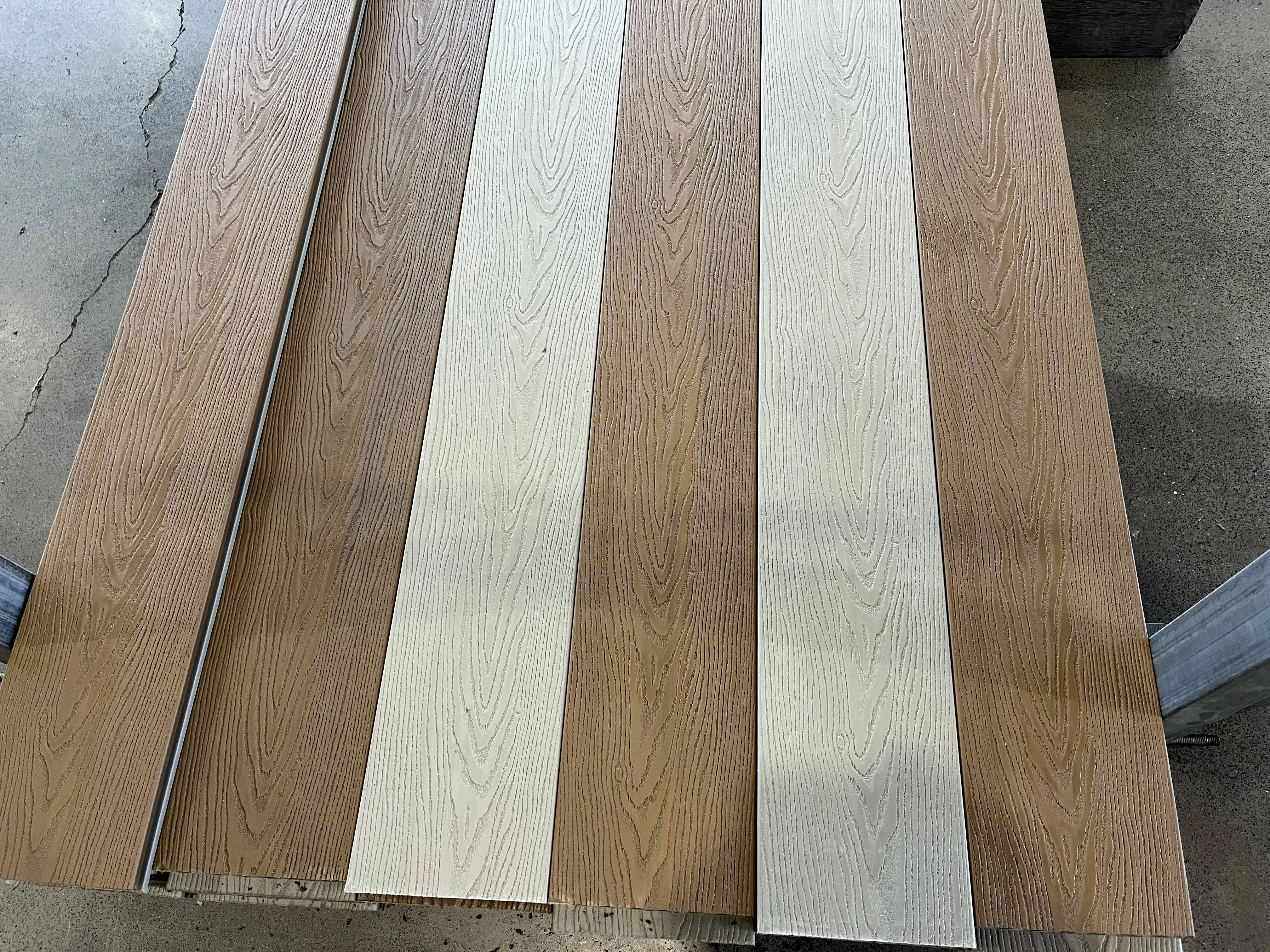Decking Boards for Swimming Pool Garden Deck Wpc Decking Outdoor Construction Materials