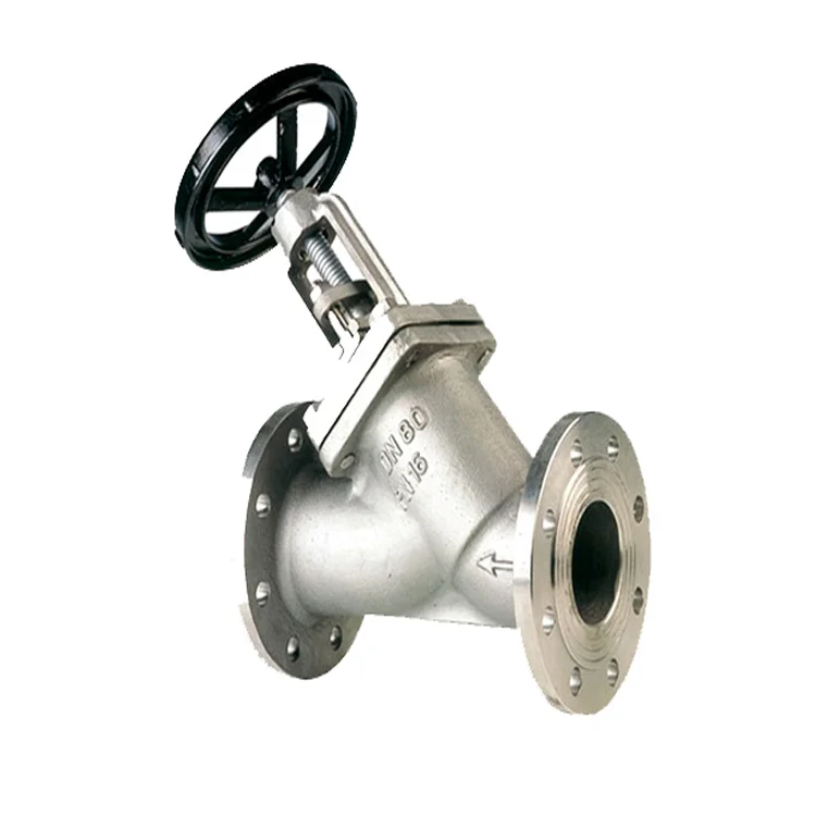 Gas pipeline DN15-DN400 PN10 16 Bellows Seal Titanium Alloy Globe Valve