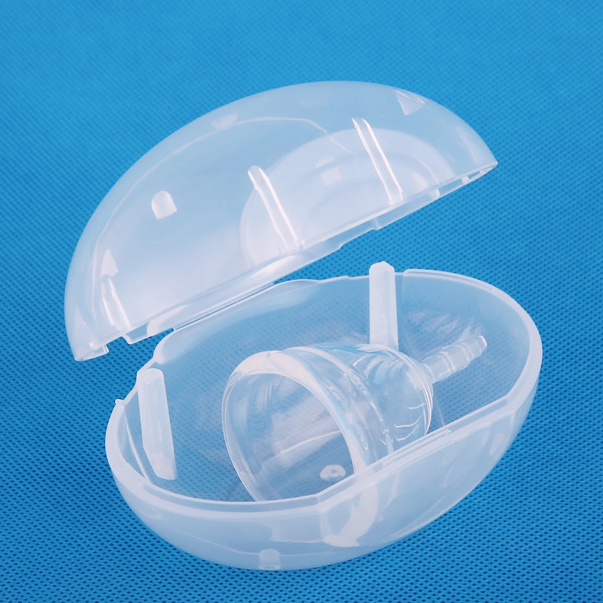 Складной органический стерилизатор, многоразовый женский период, мягкая силиконовая коробка, Женская упаковка, менструальная чаша, заказ онлайн