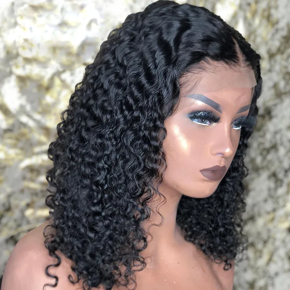 
Lace Frontal Wholesale Cheap hd Lace Wig Deep Curly Raw Virgin Cuticle Aligned hair Brazilian Wigs Human Hair Lace Front 