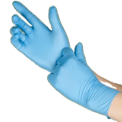 Медицинские и промышленные нитриловые перчатки