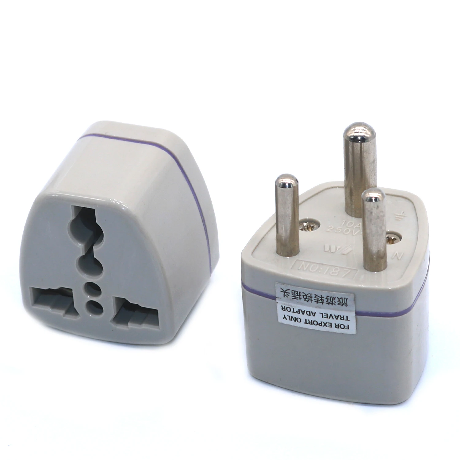 Worldwide Universal AC Power Plug Adapter for USA EU UK AUS CHILE Italy International Converters Travel Adaptor
