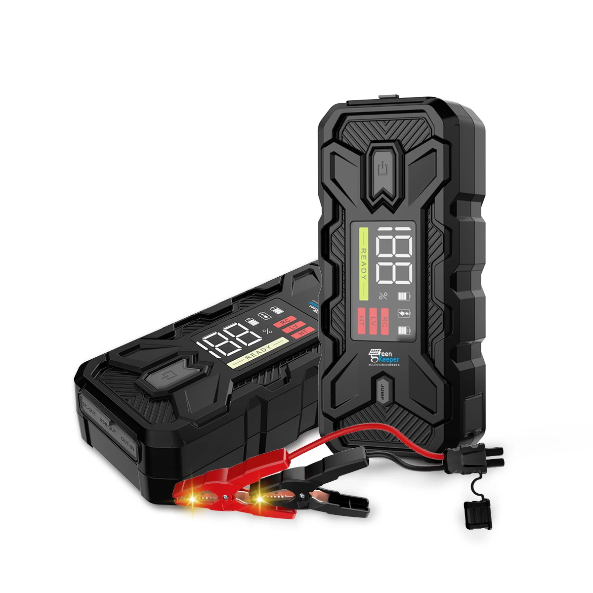 Super Capacitor Portable Car Jump Starter Auto Battery Boost UltraSafe 12V 3000A Lithium Jump Starter For Vehicles Car