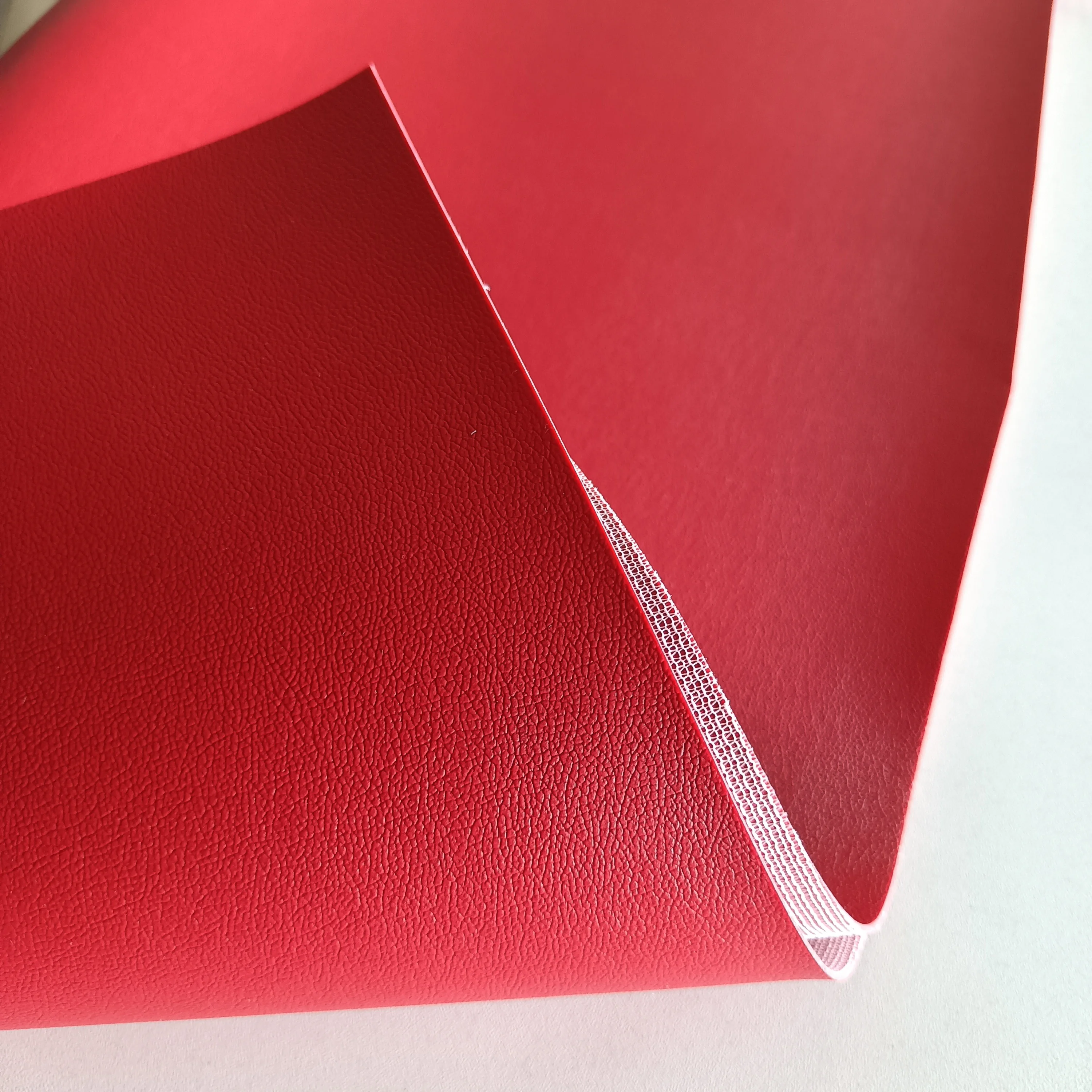 PVC artificial leather customized design loop yarn fabric 1.3mm thickness car home non-slip mat