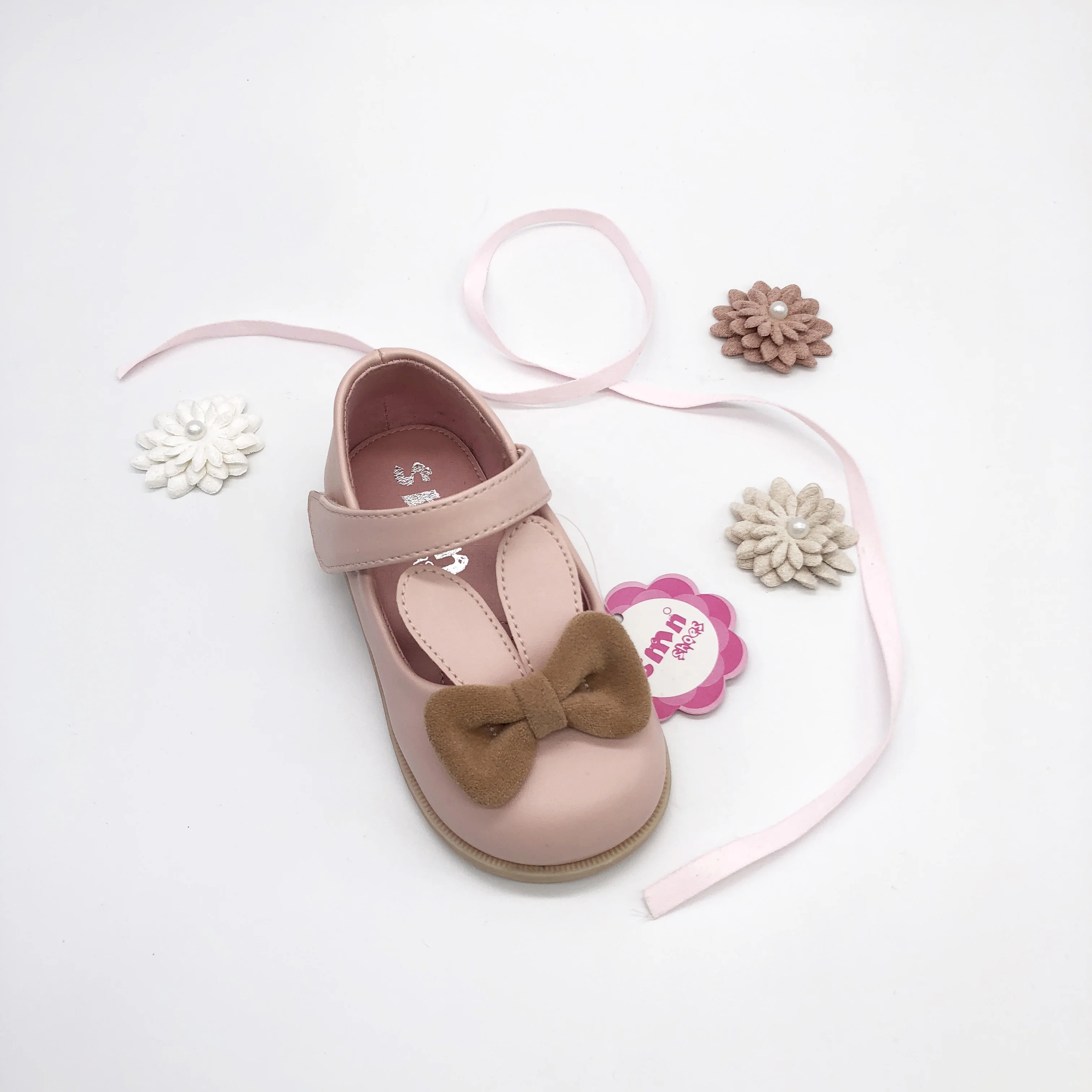 New design Wholesale Fashionable Kids  Flat Dress Shoes girl shoes