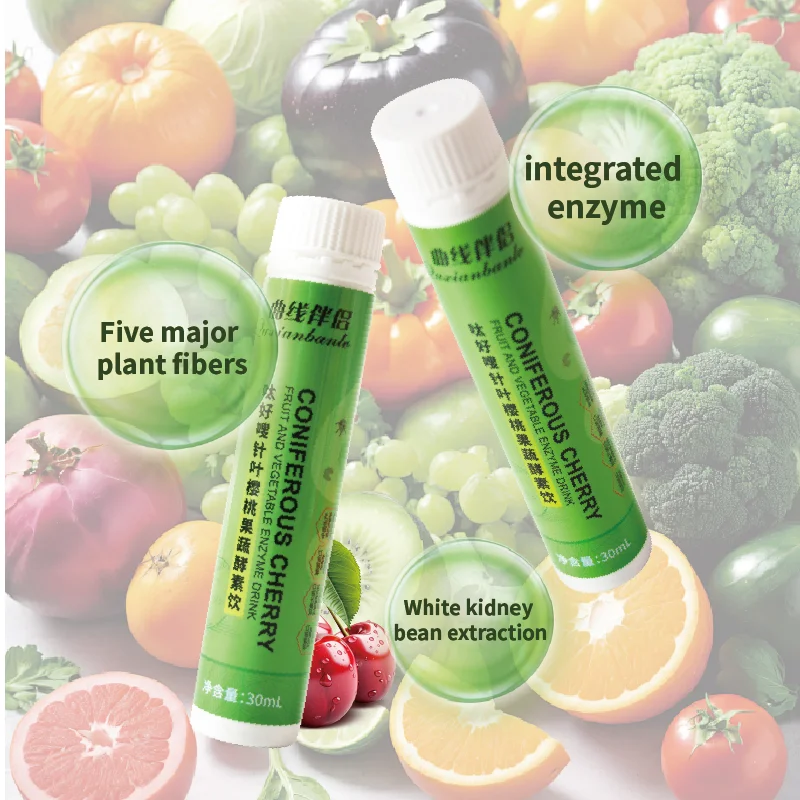 Fruit and Vegetable Dietary Fiber Enzyme Beverage for Weight Loss, Digestion Promotion, Whitening and Beauty Products Beverage