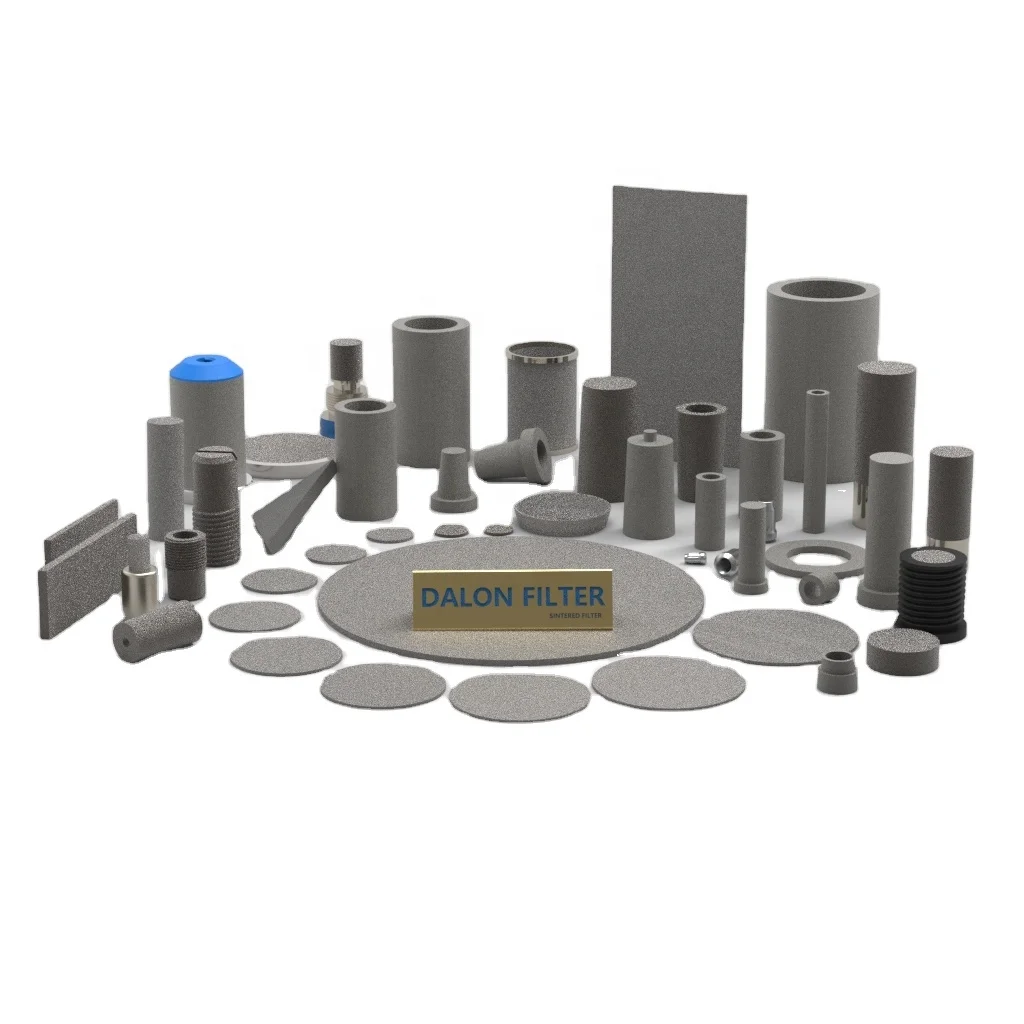 Stainless Steel 316 Sintered 10 Micron Replacement Filter Element for access port High Pressure Filter