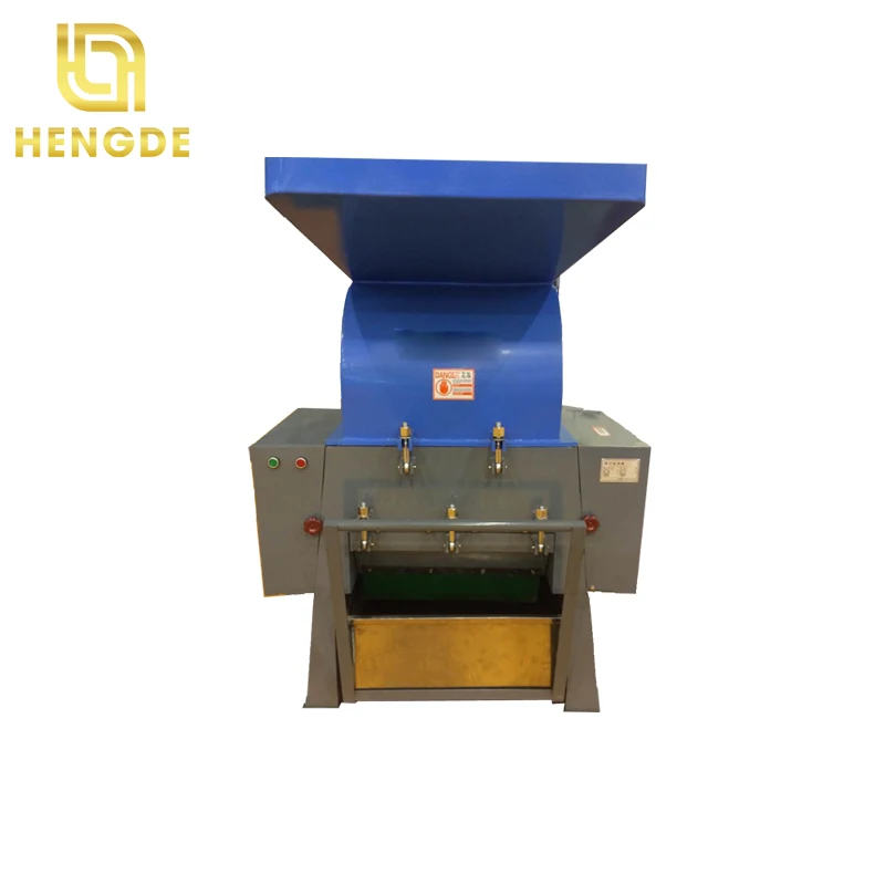 HENGDE HPC250 ce and iso standards 5.5HP crushing capacity 130-200KG/H plastic and rubber crusher to powder