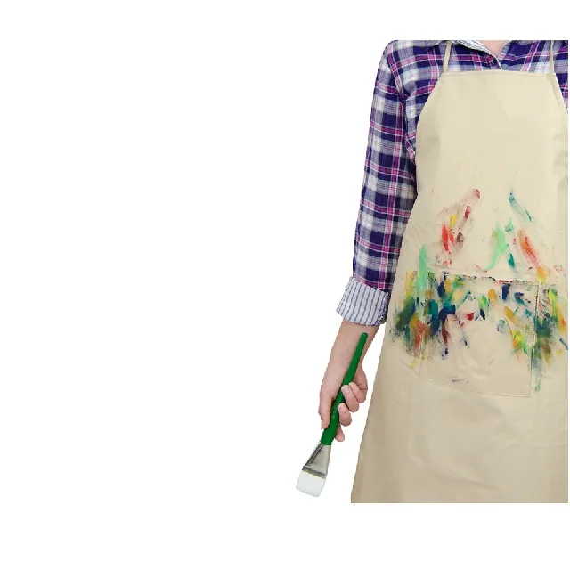 Высококачественные прочные ультратонкие Кухонные фартуки для женщин и мужчин 100% хлопковый мягкий материал устойчивый многоразовый удобный фартук