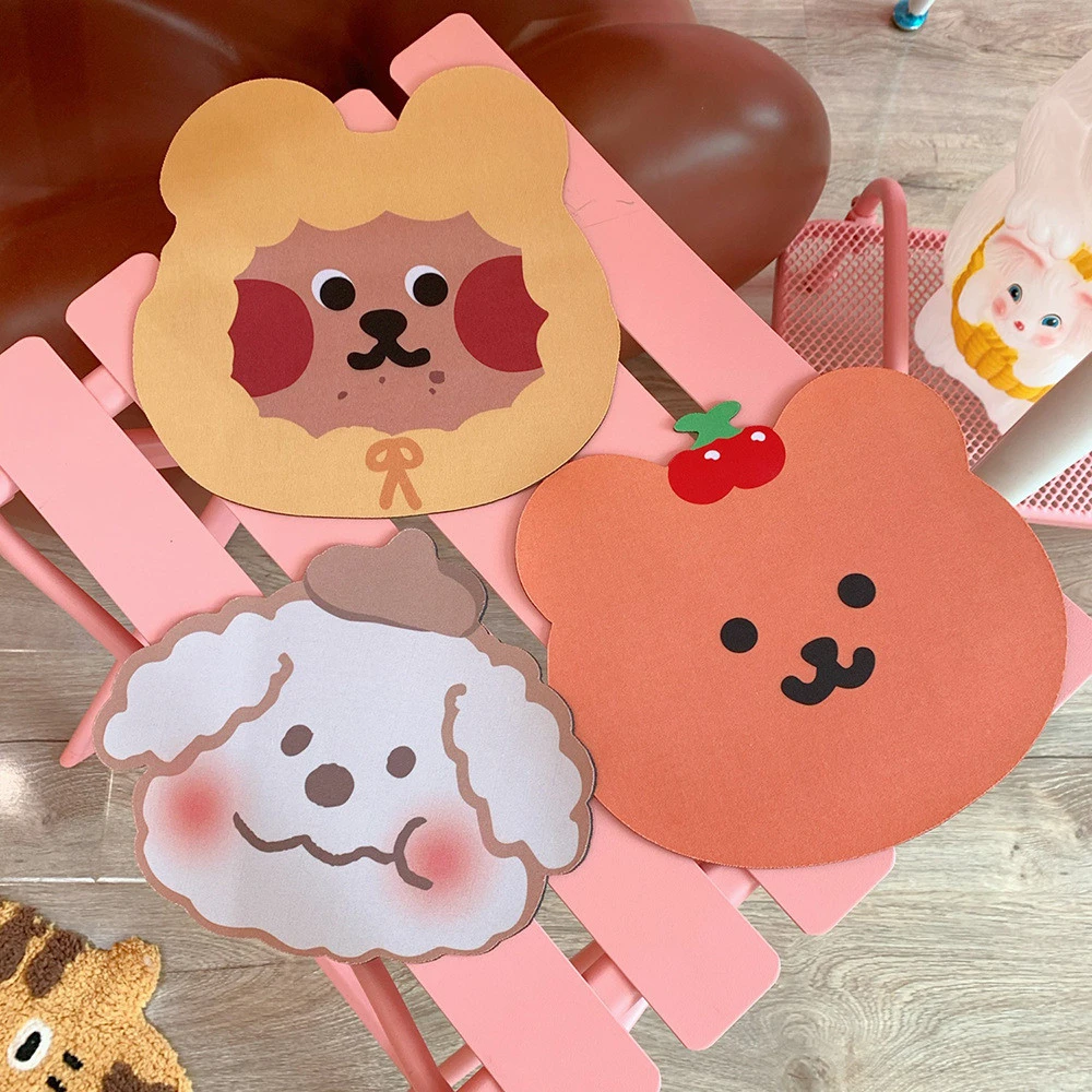 Kawaii Mouse Pad Ins Cartoon Mousepad Christmas Keyboard Pad Student Office Supplies Student Coaster Creative Table Mat