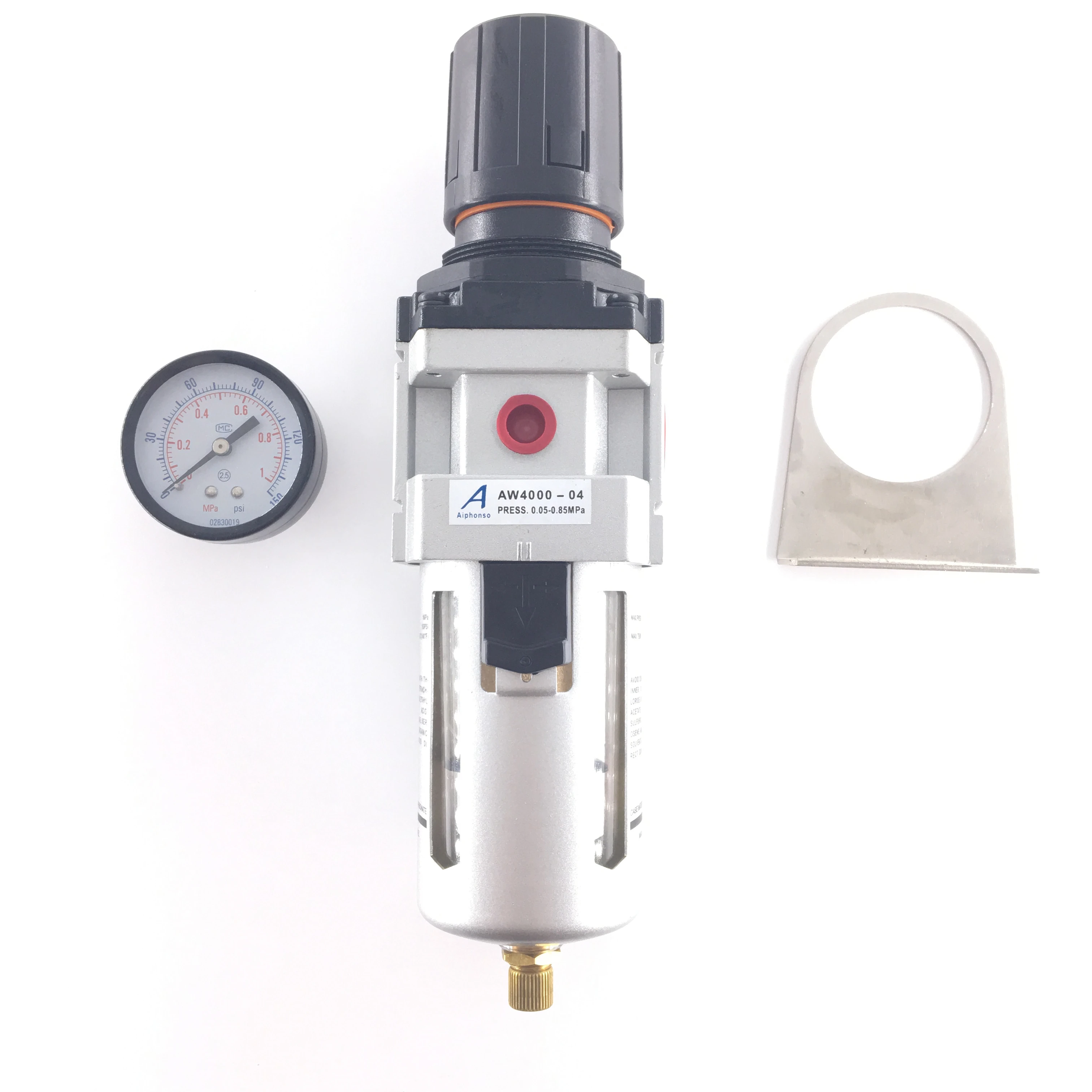 SMC type AW4000 04  1/2 inch Air Pressure Regulator & filter  Air Source Treatment