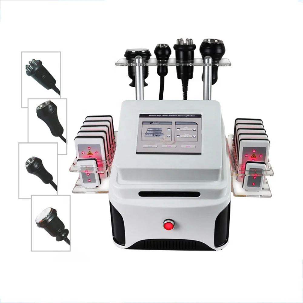 Support OEM&ODM Body Slimming Beauty Equipment Vacuum RF Lipolaser Cavitation Fat Reduction Machine